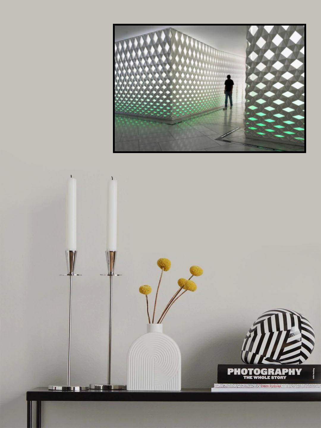 Opera Oslo - inside Poster och Canvastavla