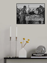 The fish monger and the crying baby Poster och Canvastavla