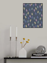 Scandi japandi flowers 2 Poster och Canvastavla