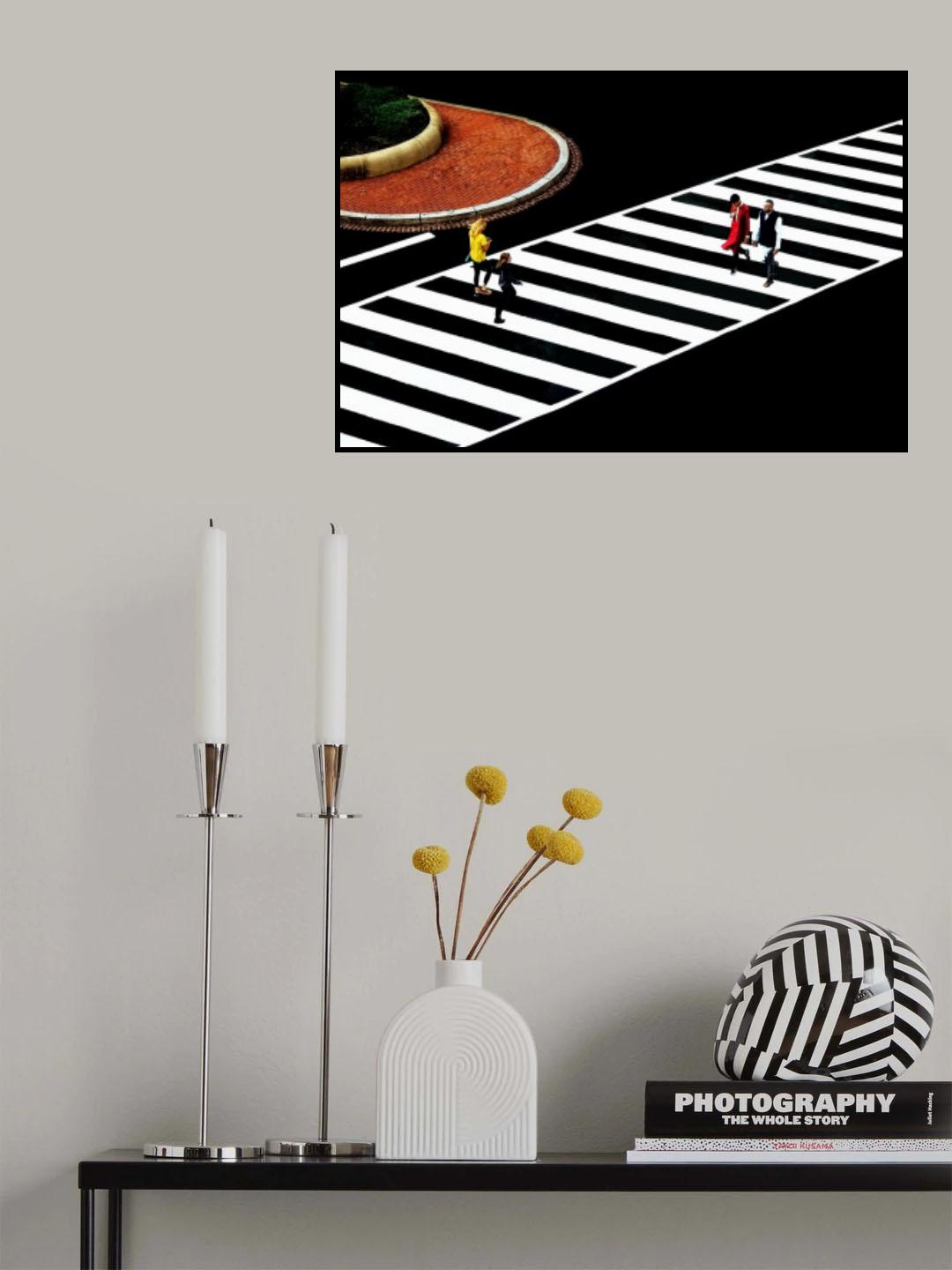 Cross Road Poster och Canvastavla