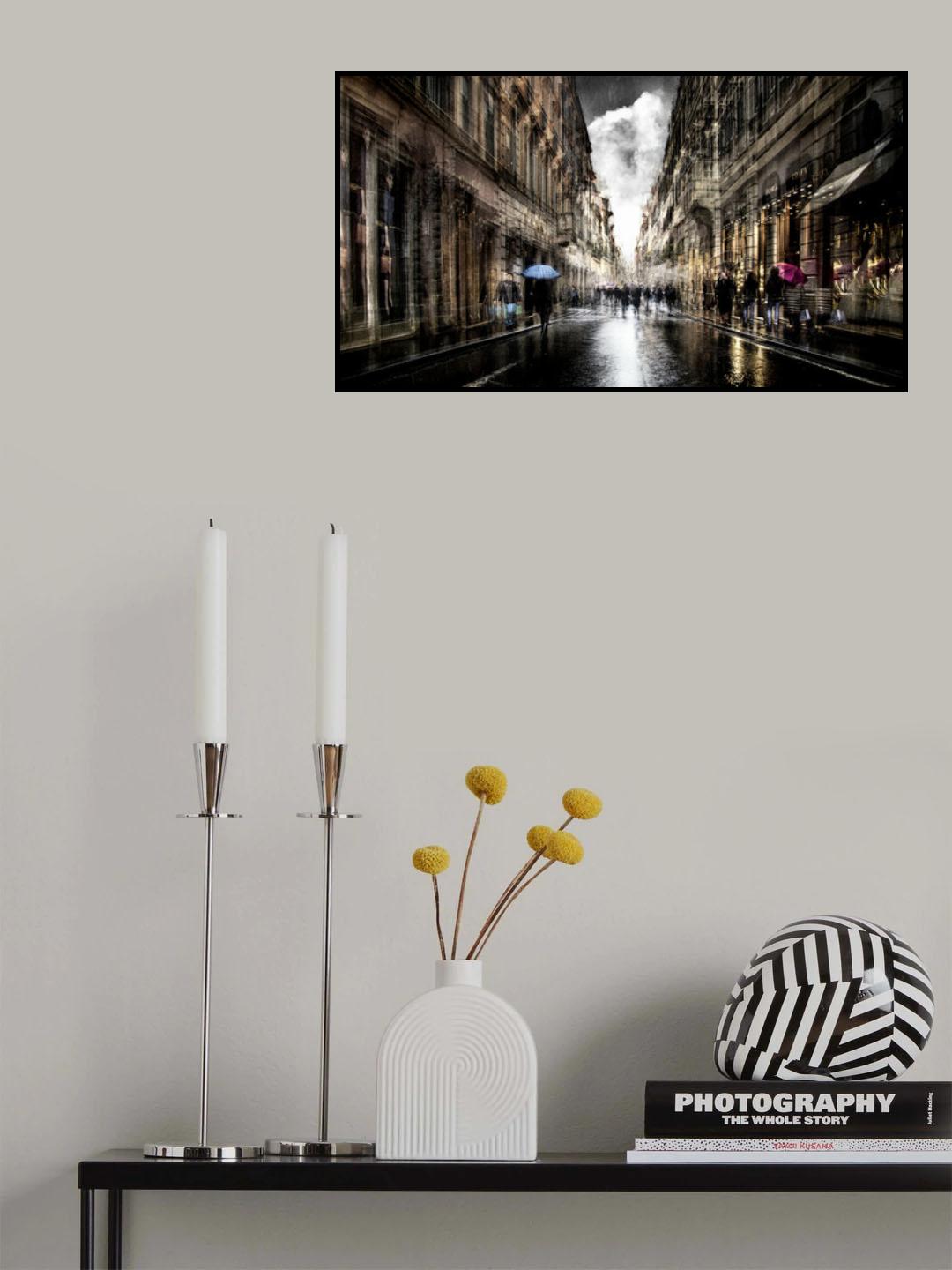 The street fashion Poster och Canvastavla