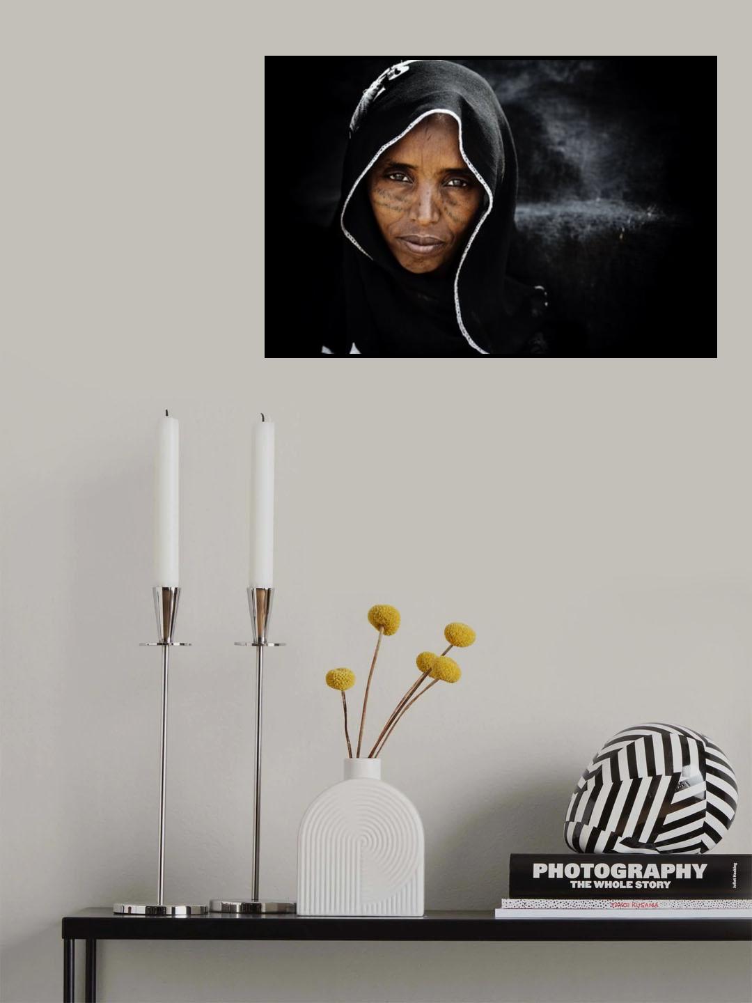 Afari woman Poster och Canvastavla