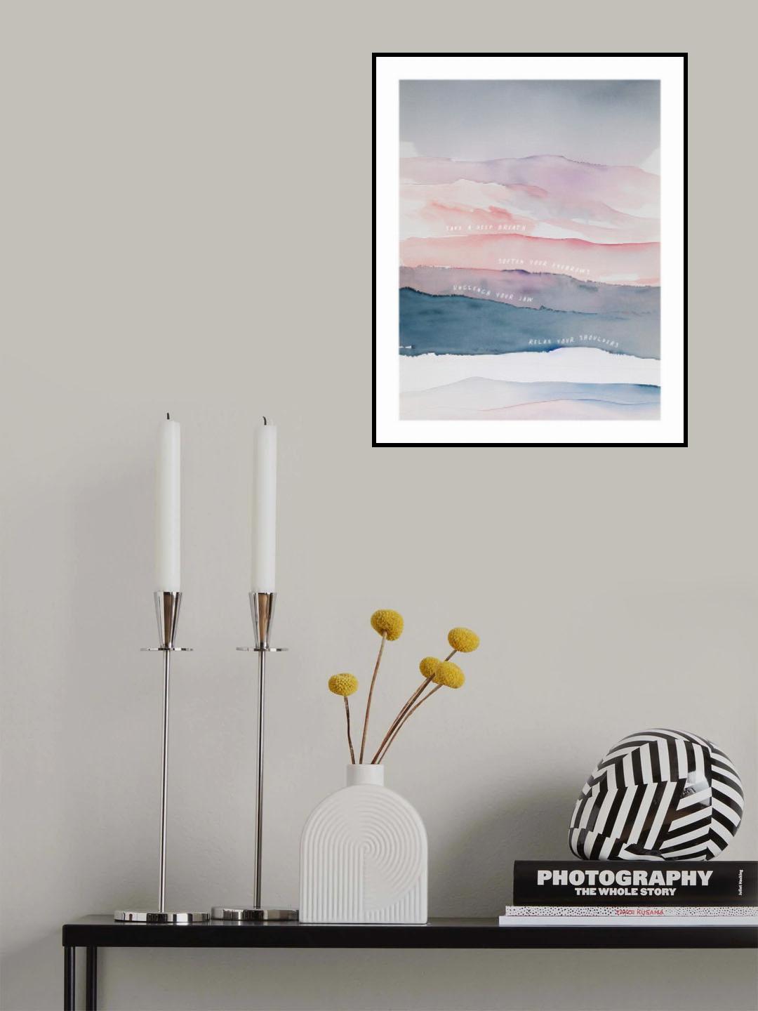 Relax Sequence Poster och Canvastavla