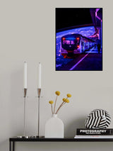 Space Train 2 Poster och Canvastavla