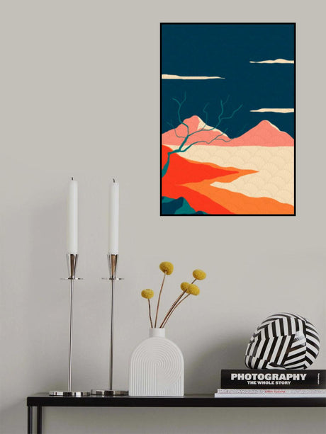 Yarlung Zangbo River Poster och Canvastavla
