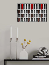 rhythmic facade Poster och Canvastavla