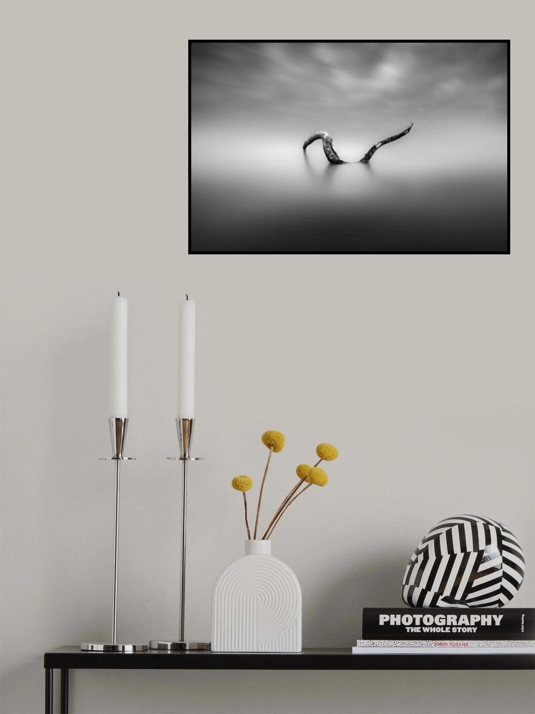 No Time No Space Poster och Canvastavla