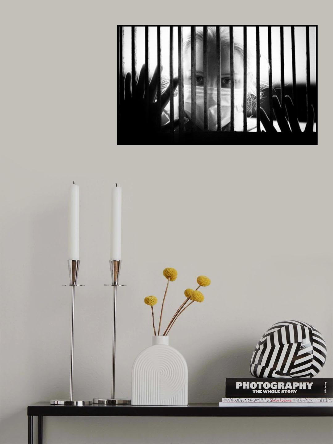 Behind Bars Poster och Canvastavla
