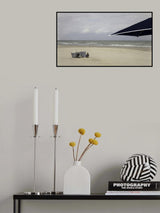 In quarantine on the beach... Poster och Canvastavla