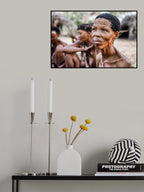 bushmen: a family life Poster och Canvastavla