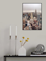 Foggy day in Manhattan Poster och Canvastavla