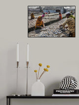 Dry Fish Sorting Poster och Canvastavla