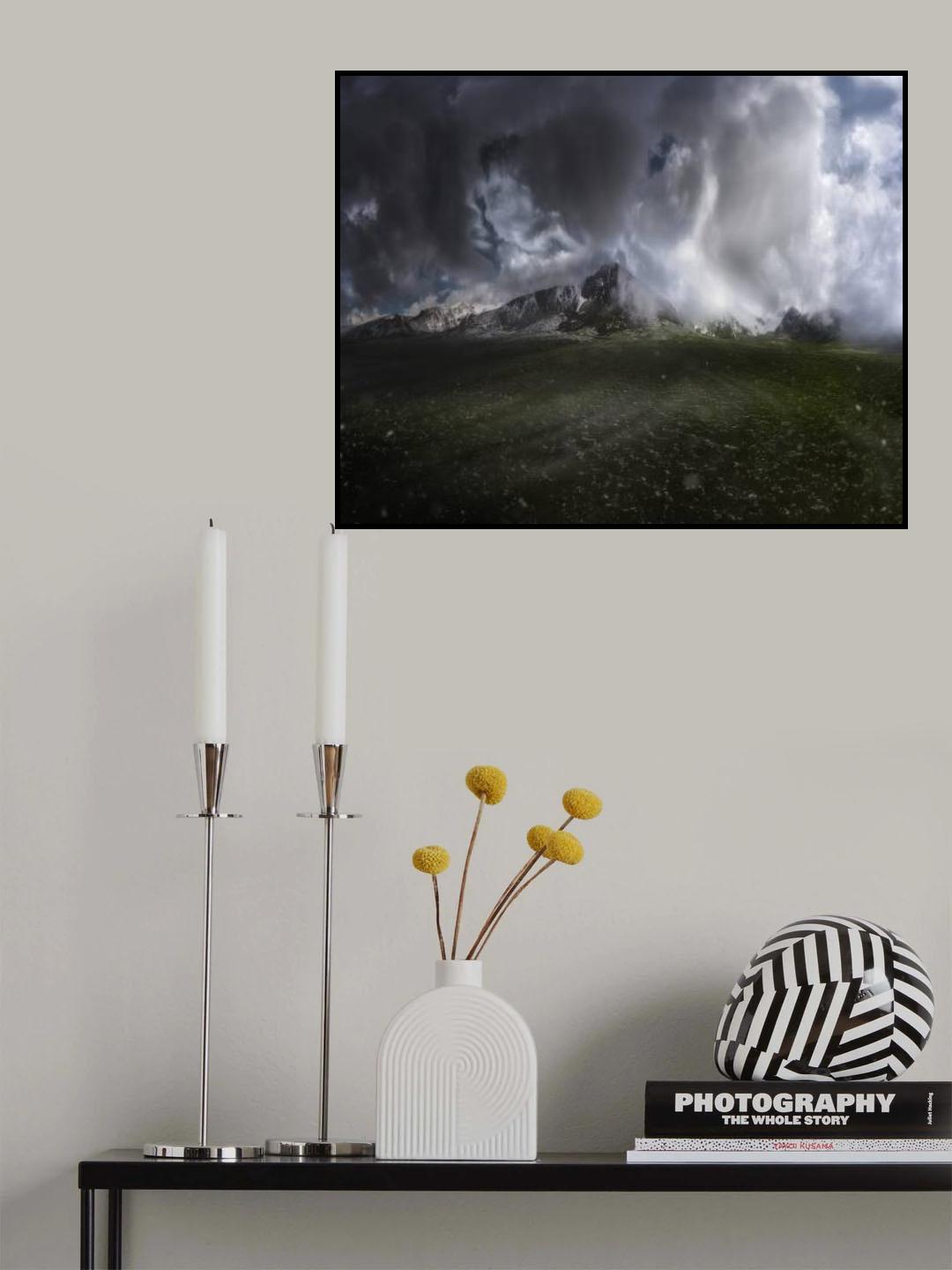 In the Face of the storm Poster och Canvastavla