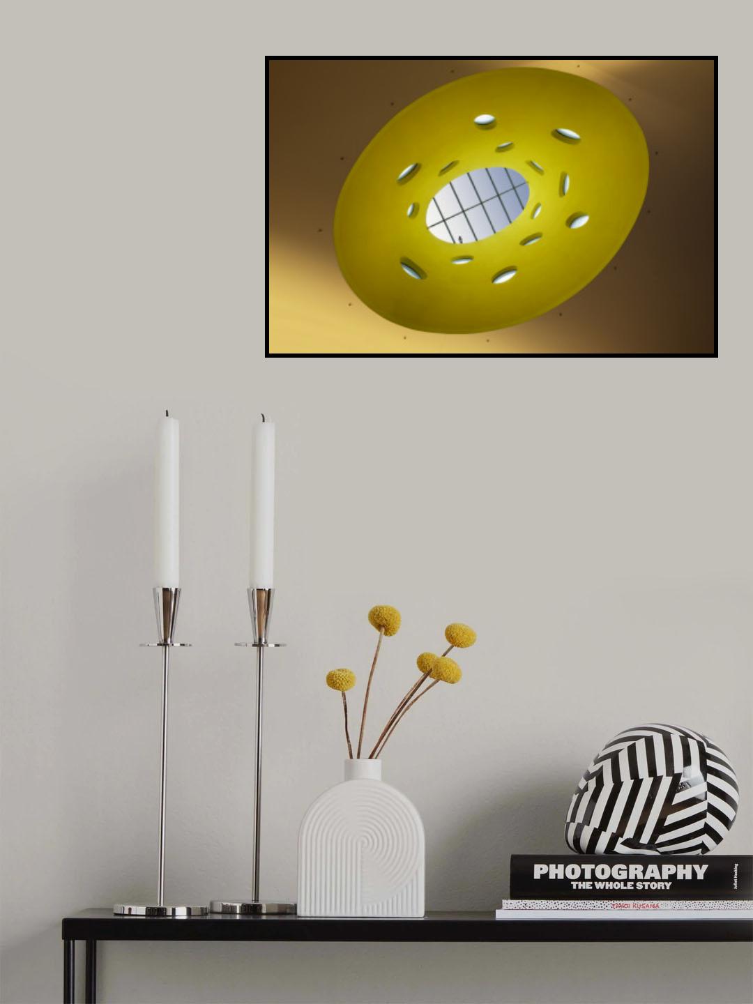 yellow Poster och Canvastavla