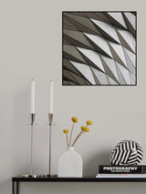 triangle wall Poster och Canvastavla