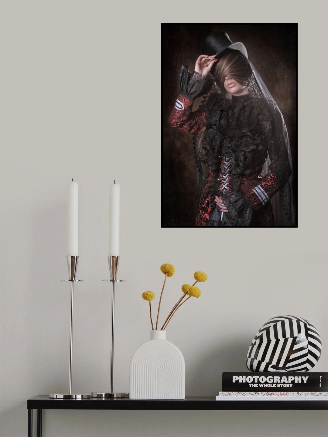 Mistery girl Poster och Canvastavla