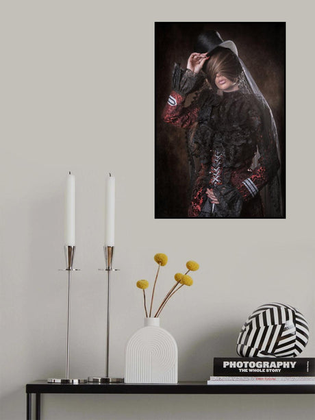 Mistery girl Poster och Canvastavla