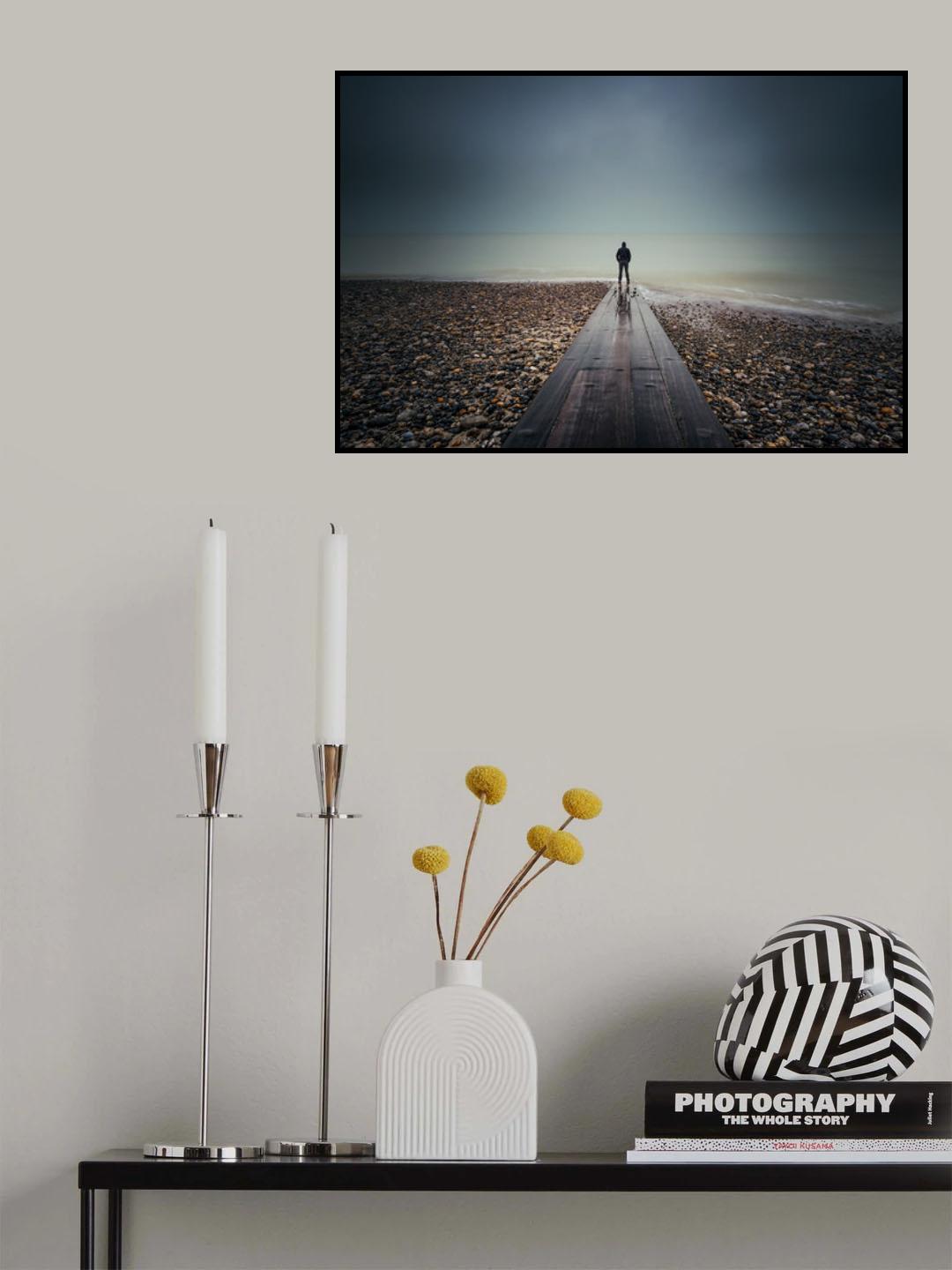 Staring at the sea Poster och Canvastavla