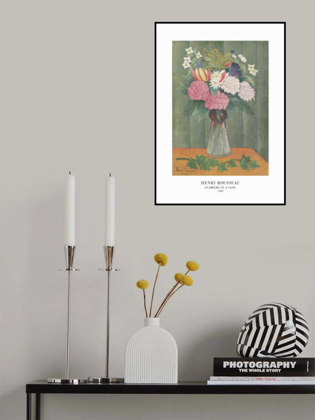 Flowers In a Vase Poster och Canvastavla