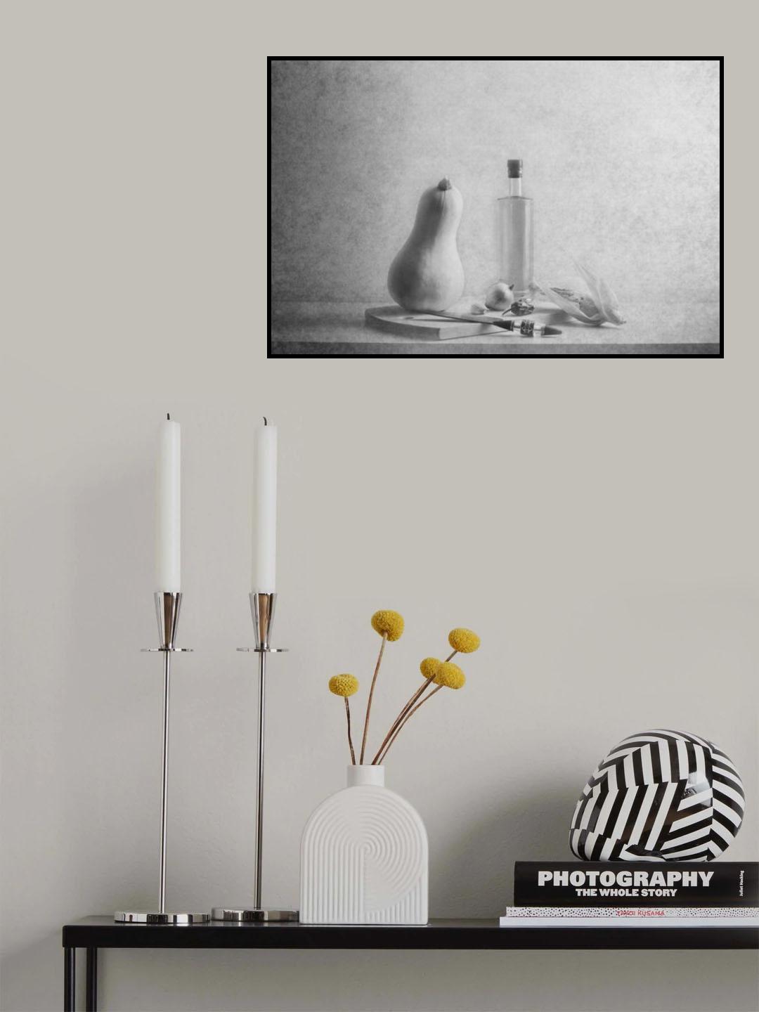 Oil and vegetables Poster och Canvastavla