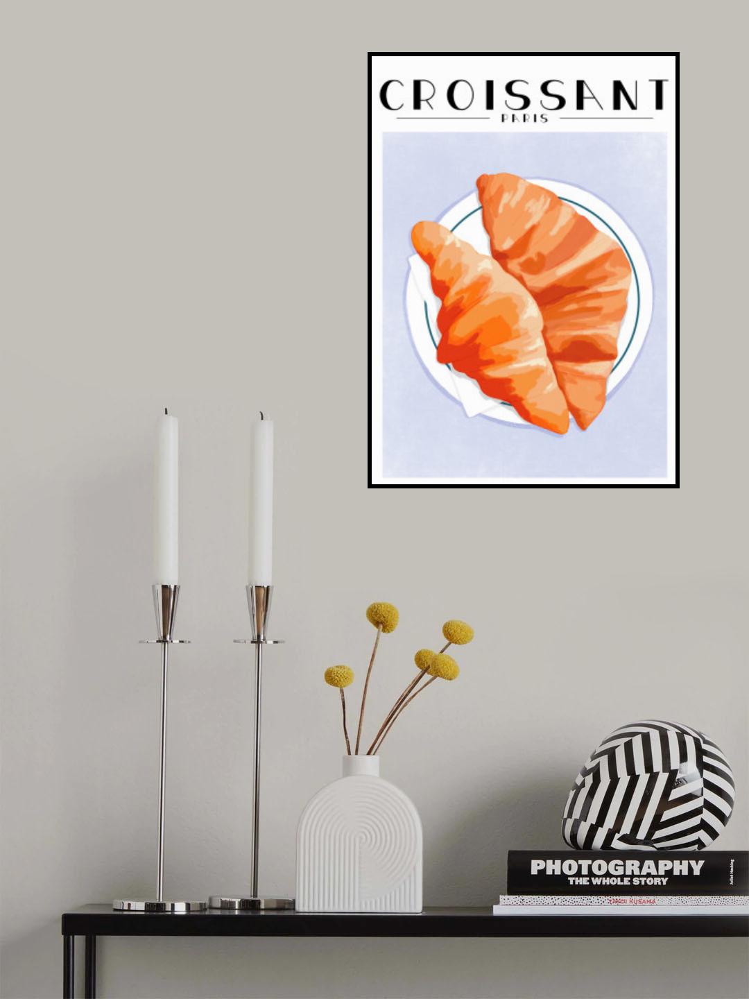 Croissant - Paris Poster