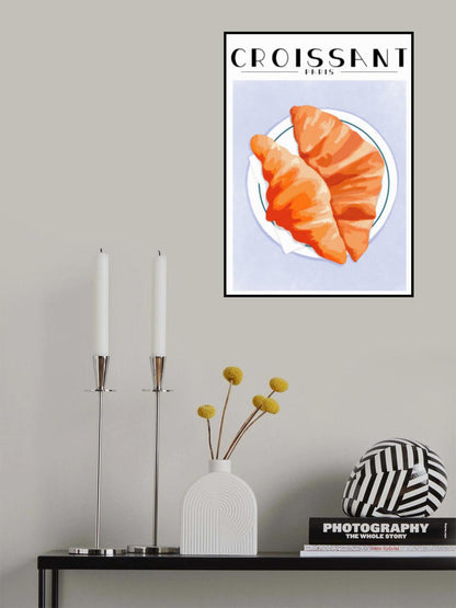 Croissant - Paris Poster