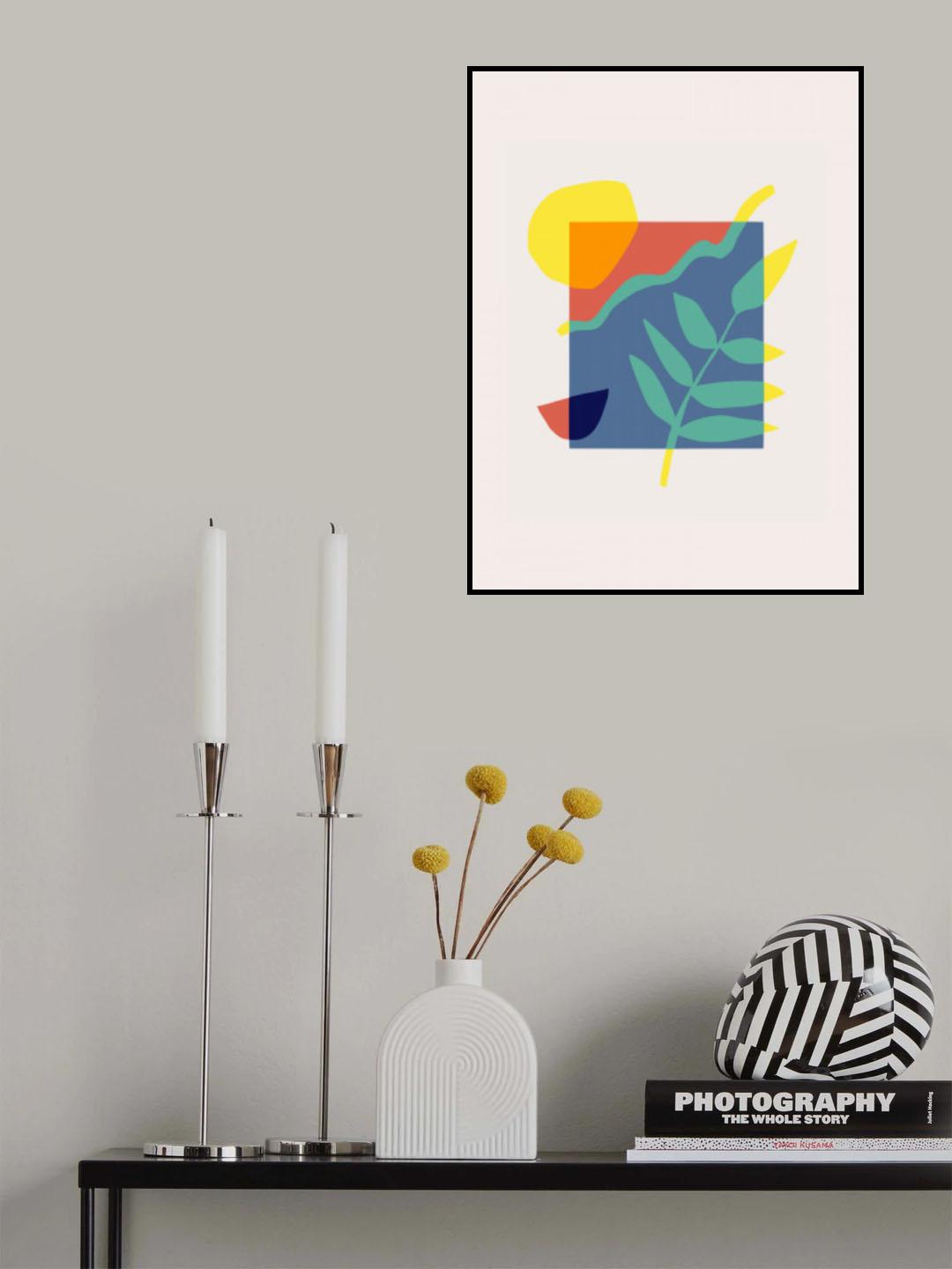 Color Fossil Poster och Canvastavla