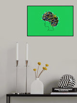 Afro Lights Poster och Canvastavla