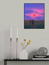 Contemplating Poster och Canvastavla