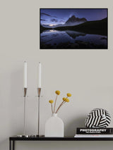 The reflection on the lake Poster och Canvastavla