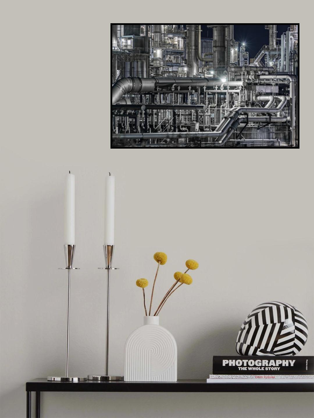 Jungle of pipe Poster och Canvastavla