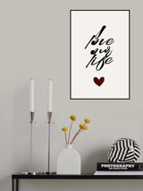I Love Our Life Poster och Canvastavla