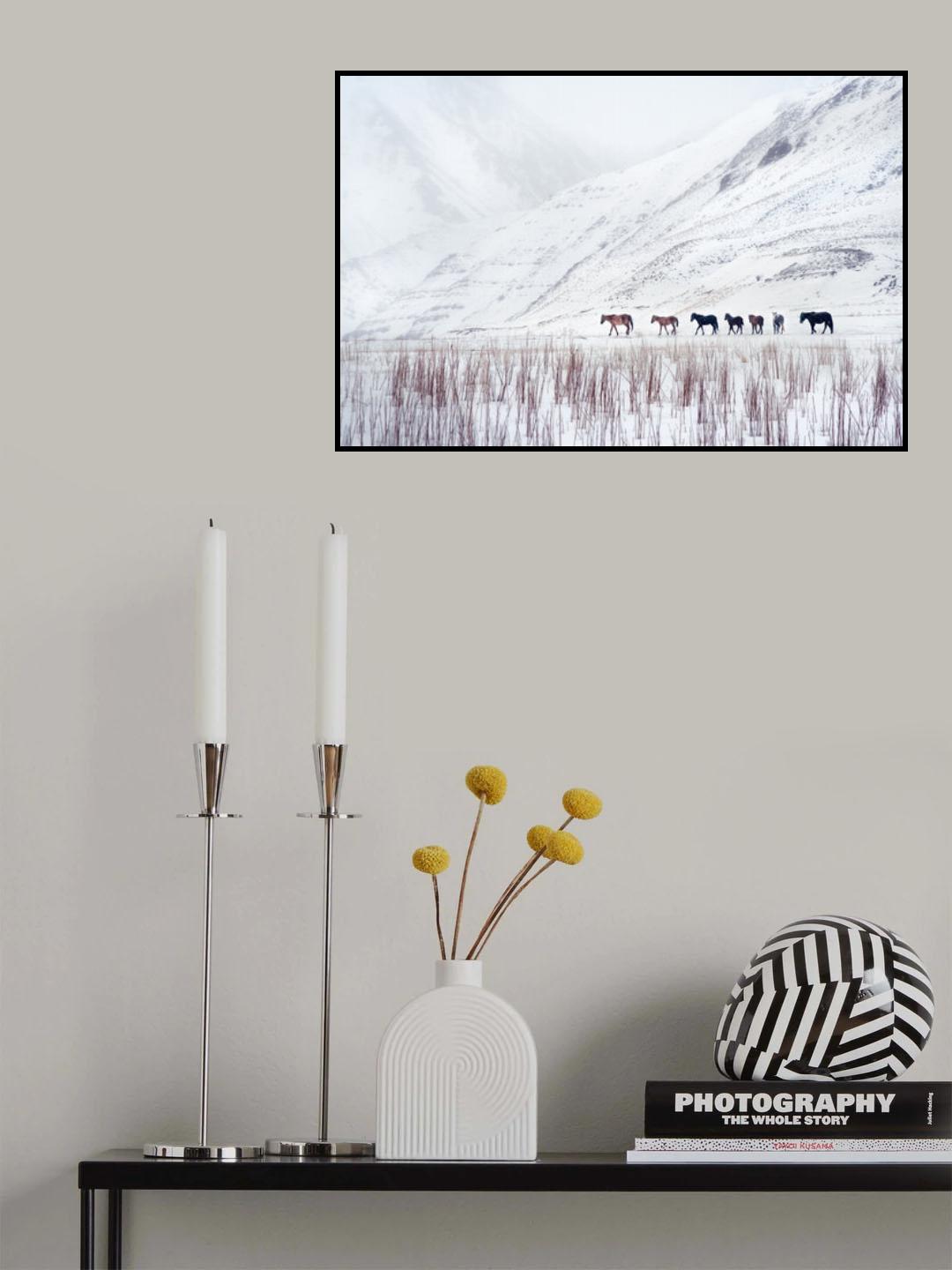 On a Cold Winter's Day Poster och Canvastavla