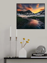 Melting Poster och Canvastavla