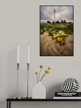 Botanical Lighthouse Poster och Canvastavla