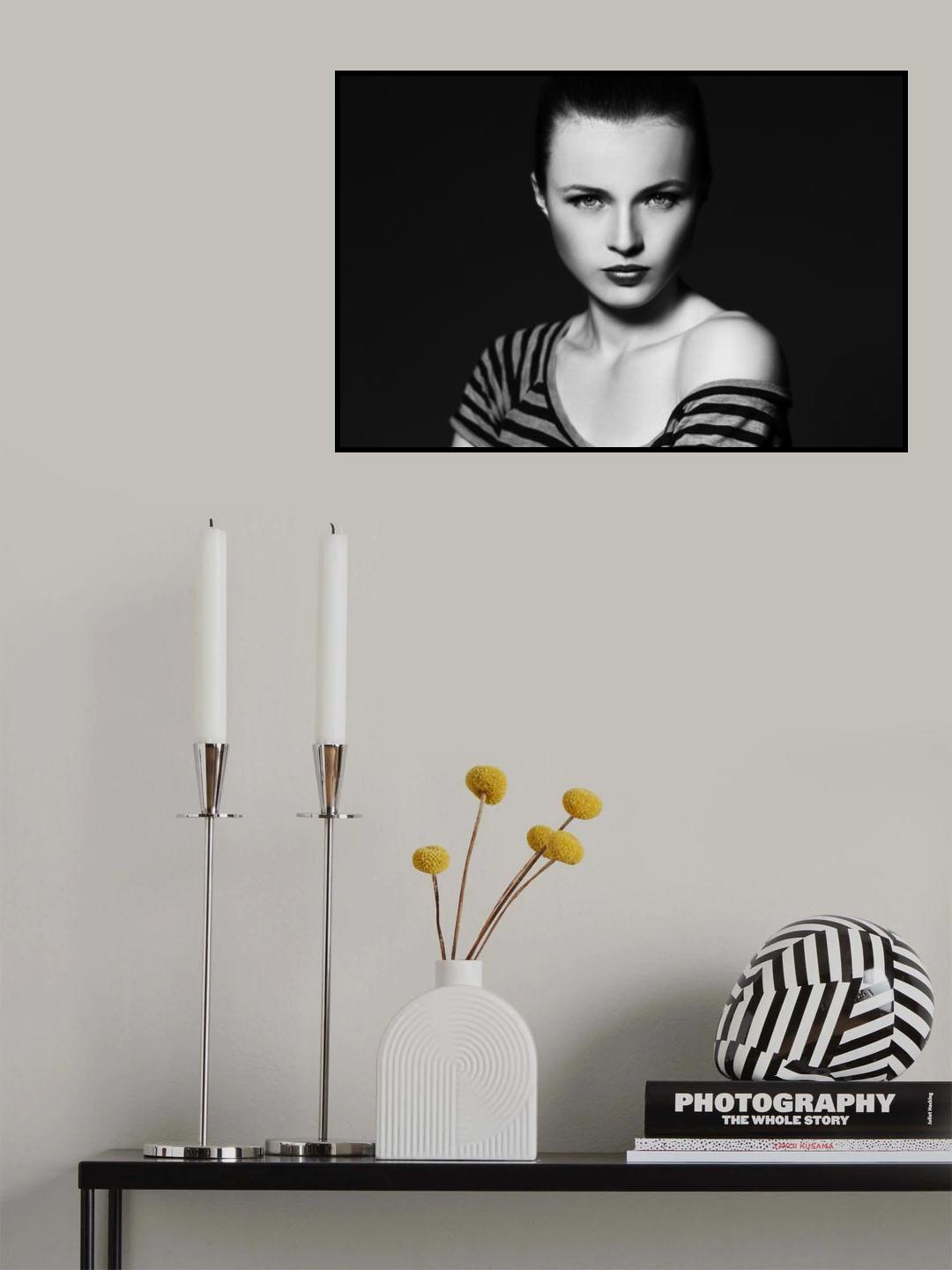 The striped shirt Poster och Canvastavla