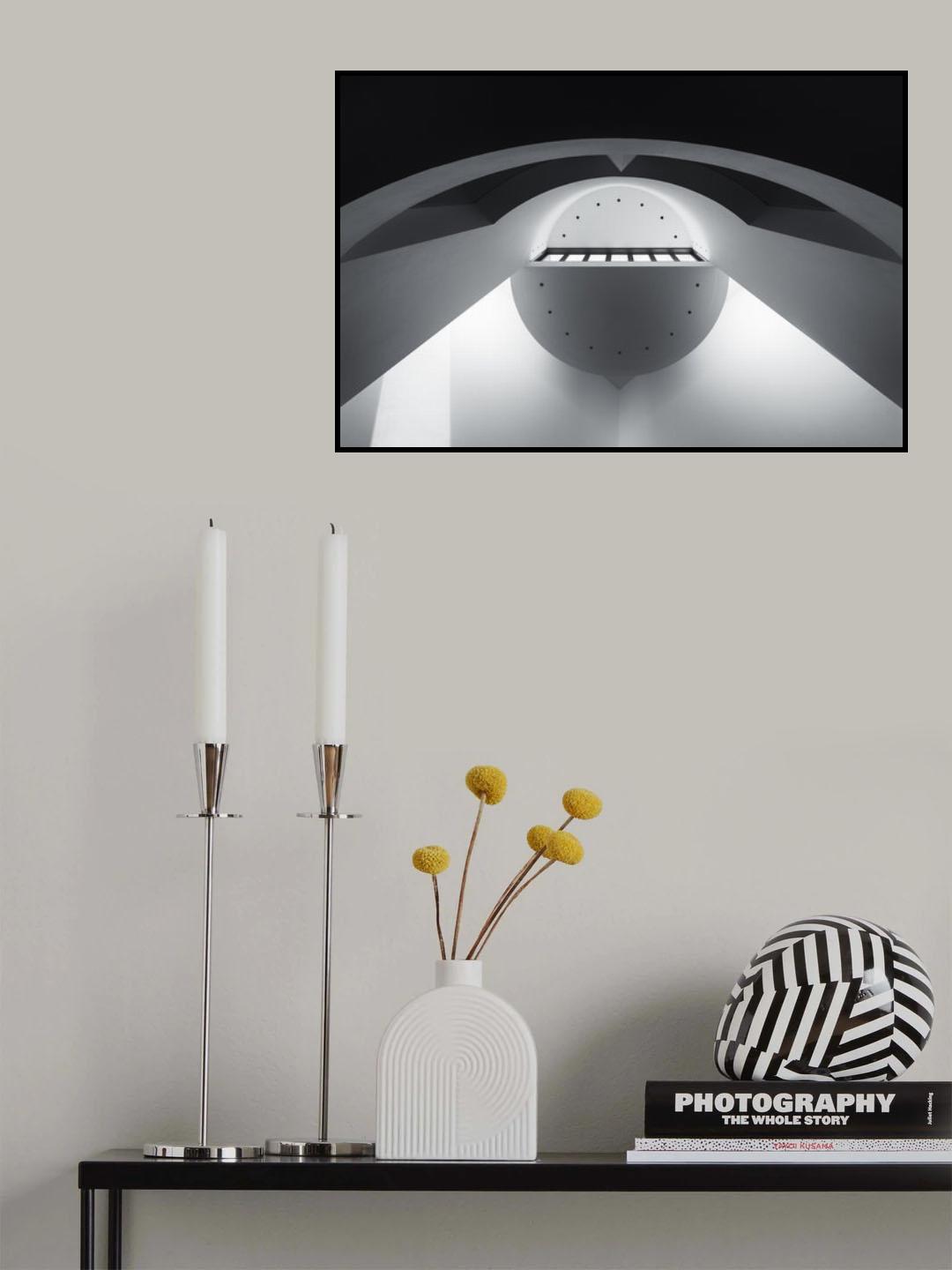 Asymmetrical Light Poster och Canvastavla