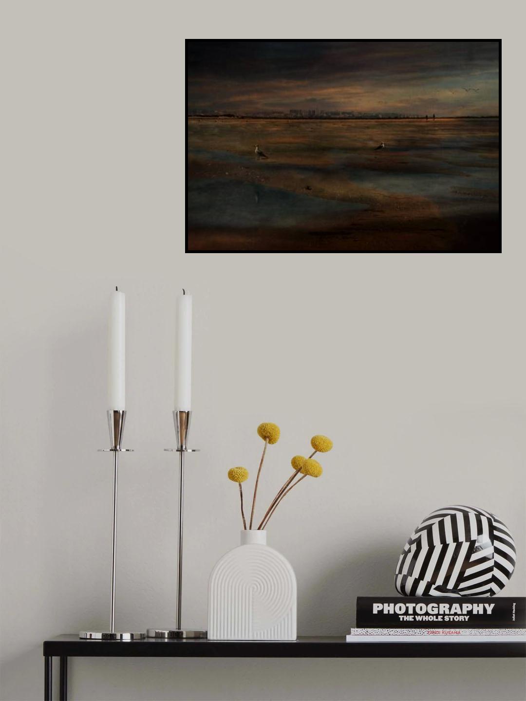 PLow tide. Poster och Canvastavla