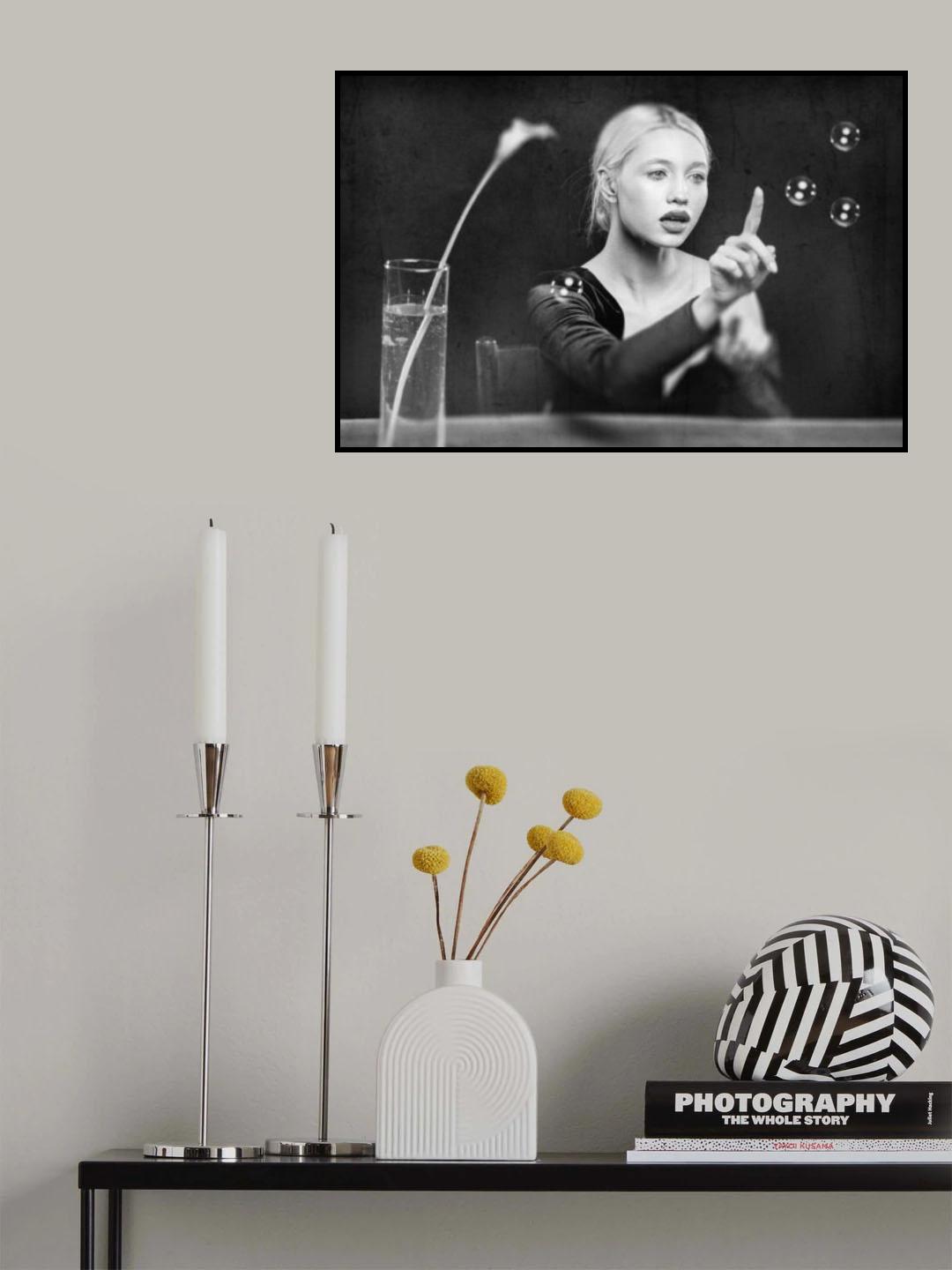 Bubbles Poster och Canvastavla
