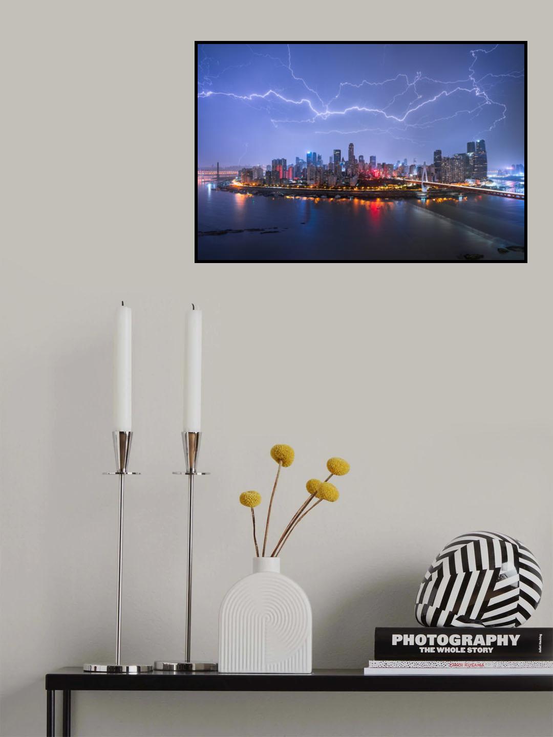 Thunder in peninsula Poster och Canvastavla