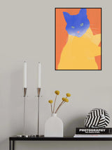 Blue Fur Poster och Canvastavla