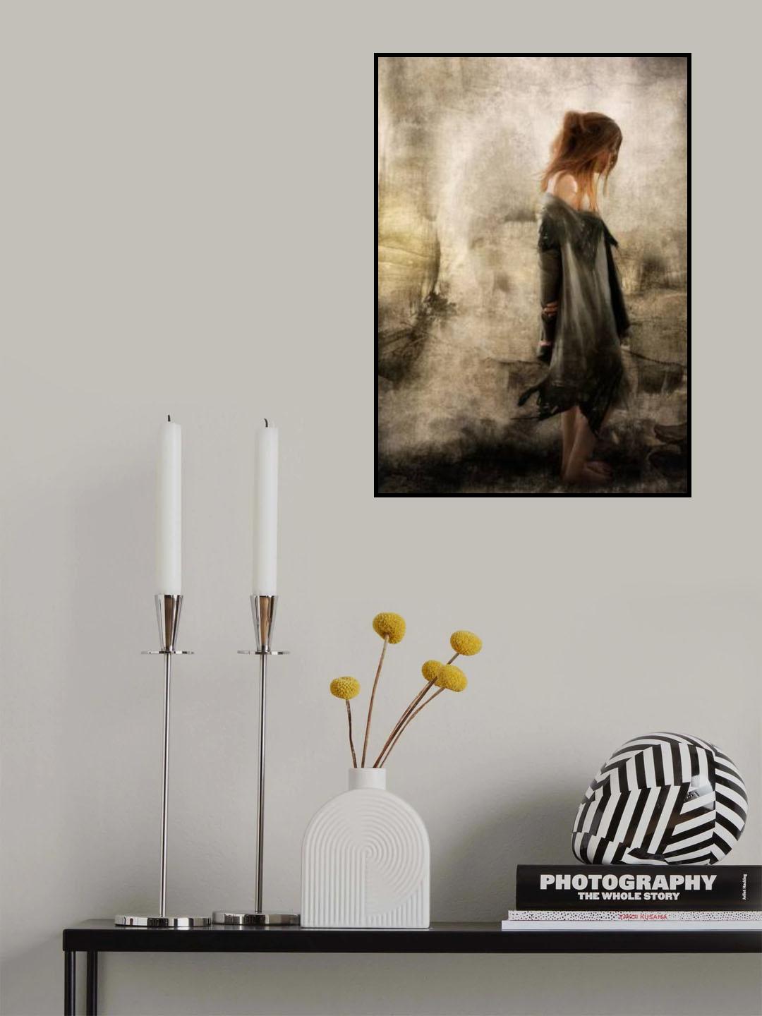 ...forsaken, almost human, she sank beneath your wisdom like a stone..... Poster och Canvastavla