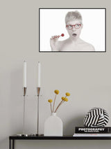 The red Poster och Canvastavla