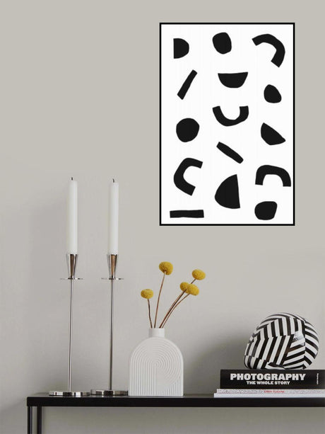 Abstract Get Together No 1 Poster och Canvastavla