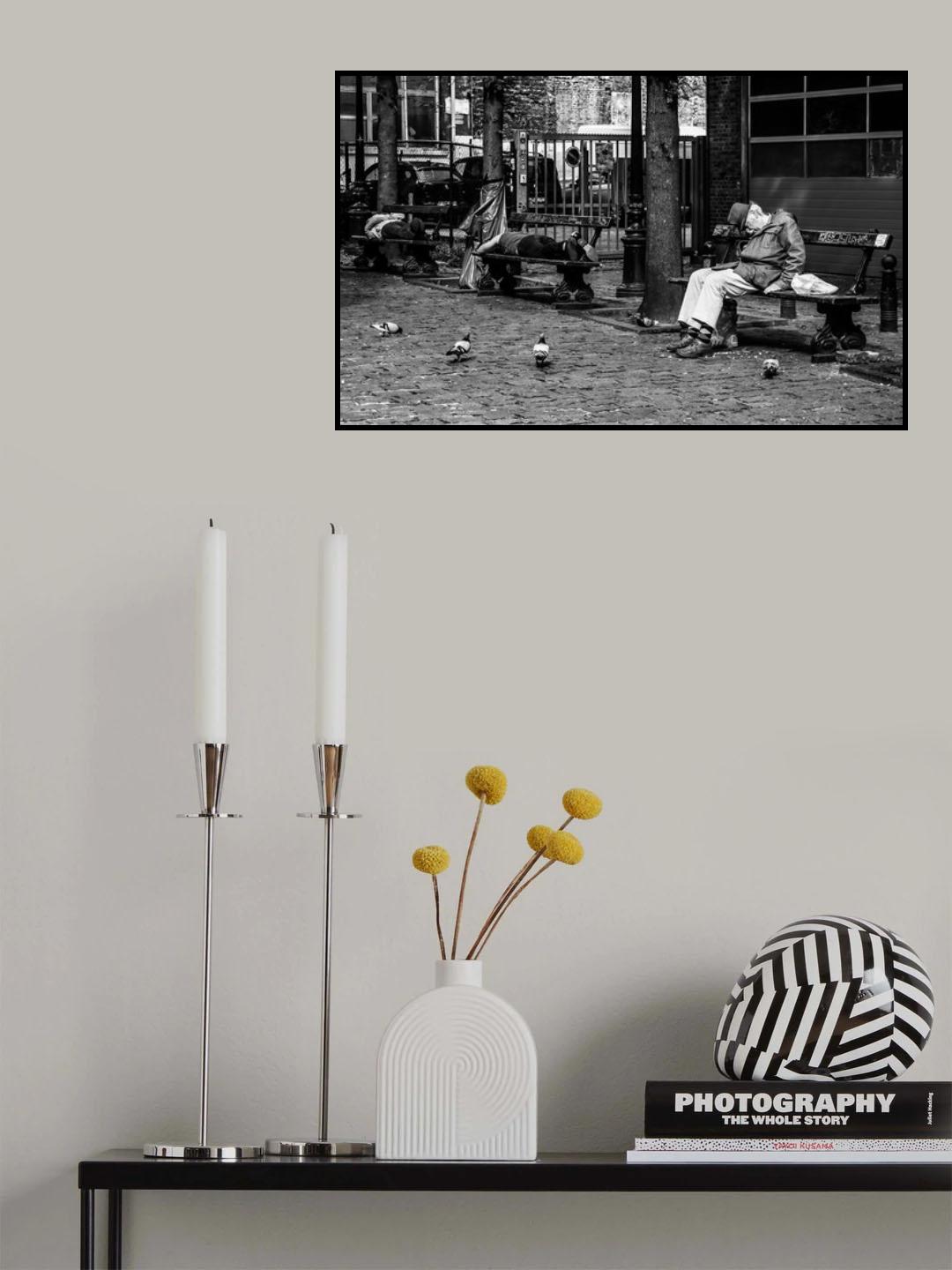Sleeping Poster och Canvastavla