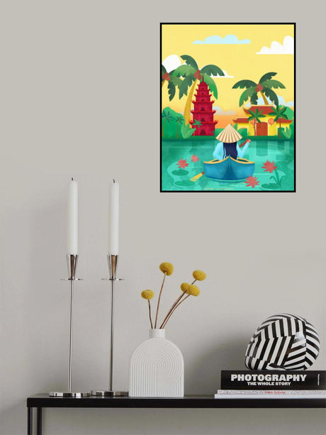 Vietnam Poster och Canvastavla