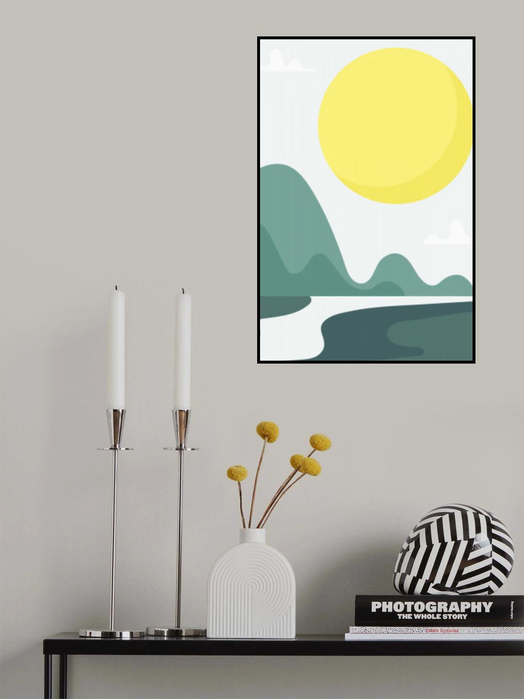 Boho Sunny Landscape #2 Poster och Canvastavla