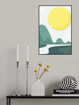 Boho Sunny Landscape #2 Poster och Canvastavla