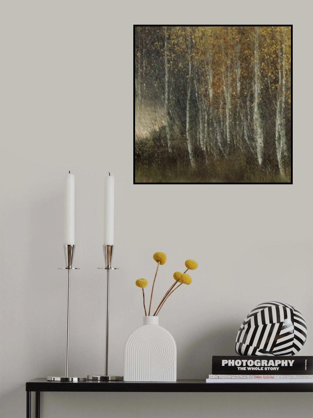 Many leaves fall Poster och Canvastavla