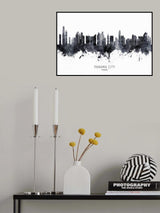 Panama City Skyline Poster och Canvastavla